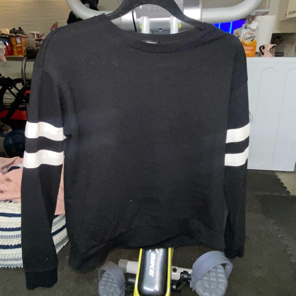 Black sweater top